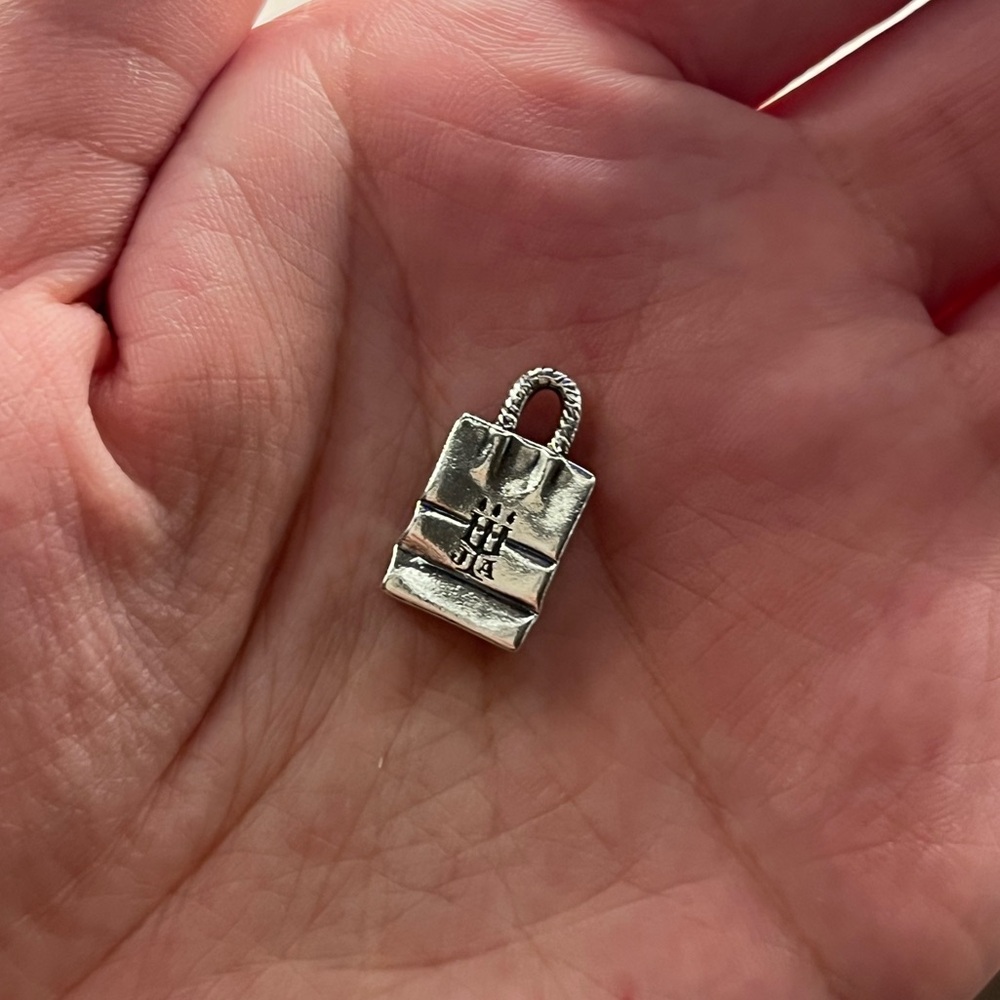 James Avery Shopping Bag Charm